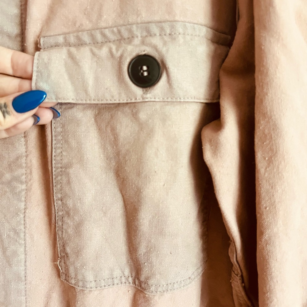 INTENTIONALLY BLANK Pink Utility Jumpsuit - Picture 8 of 16
